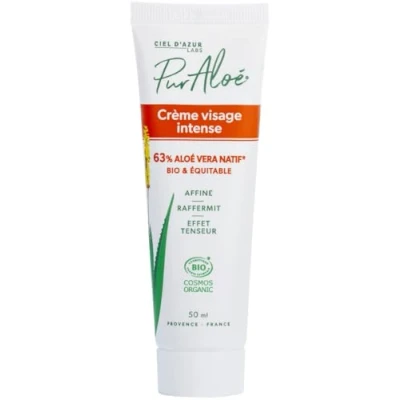 Afbeelding van Pur Aloé INTENSE CREAM 63% 50ml Organic &amp; Fair trade