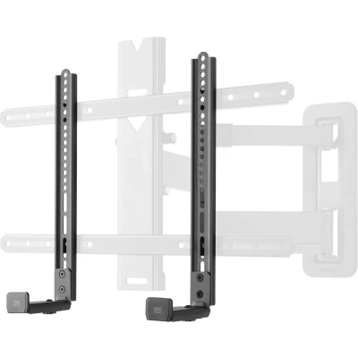 Afbeelding van One For All WM5350 Universele soundbar beugels montage van aan muurbeugel/TV zwart