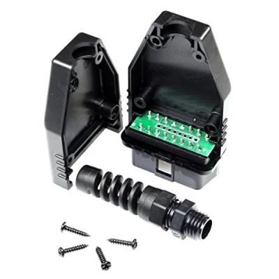 Afbeelding van Paradisetronic.com OBD2 connector behuizing met OBD II PCB/PCB