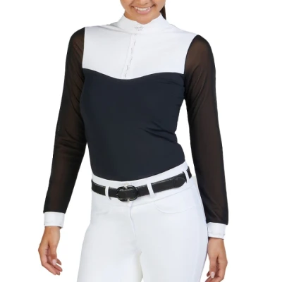 Afbeelding van Pikeur Wedstrijdshirt Selection SS25 Zwart