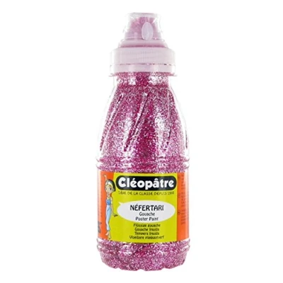 Image de Peinture à l&#039;eau pailletée 250 ml Magenta