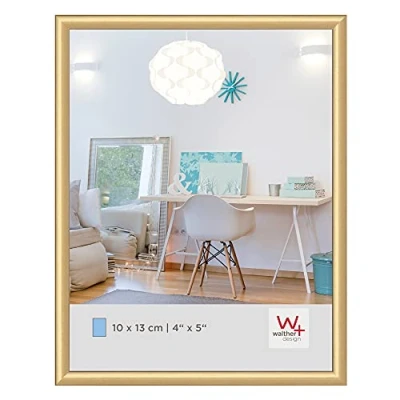 Image de Walther Design Cadre photo doré 10 x 13 cm Nouveau Lifestyle en plastique KV113G