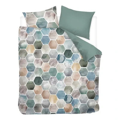 Afbeelding van Snoozing Ace Flanel Dekbedovertrek Tweepersoons 200x200/220 cm Multi kleur