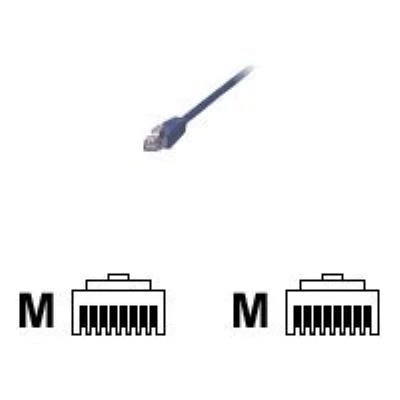 Afbeelding van MCL Messingsnoer RJ45 CAT 5e (U/UTP, CAT5, 0.50 m), Netwerkkabel