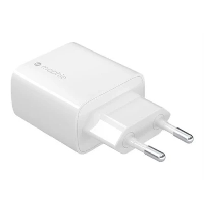 Afbeelding van Mophie 30W GaN USB C Power Delivery / Quick Charge Wall Adapter Wit