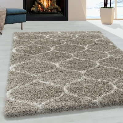 Afbeelding van Opera Soft Shaggy Hoogpolig Vloerkleed Beige 200x290 cm
