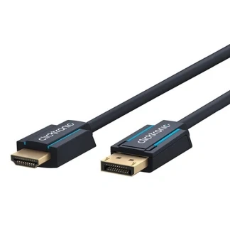 Afbeelding van DisplayPort naar HDMI kabel Clicktronic 2 meter (4K@60Hz)
