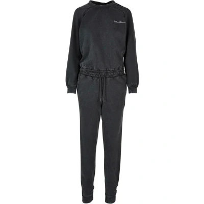 Afbeelding van Urban Classics LONG Sleeve Terry J Jumpsuit, Dames, Maat: XL, Black