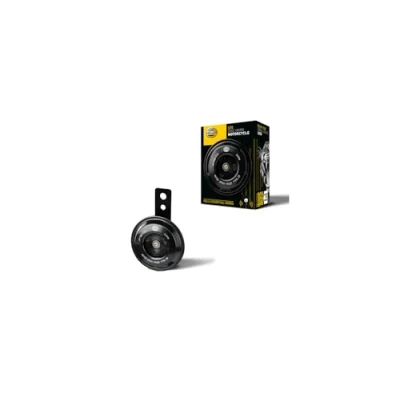 Image de Hella 3AL 012 588 061 Klaxon de signal ESSENTIAL HORN S70 12 V 108 dB (A) Gamme fréquences : 460 Hz Tonalité élevée Électrique Couleur du boîtier Noir Quantité 1
