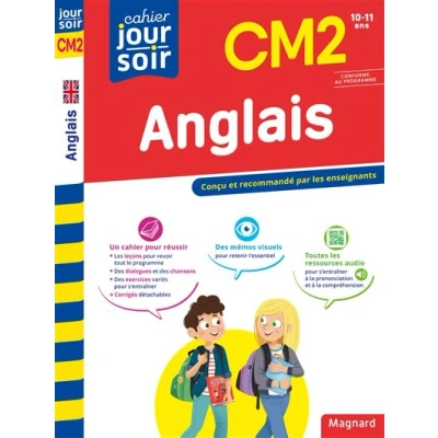 Image de Anglais CM2 Cahier Jour Soir