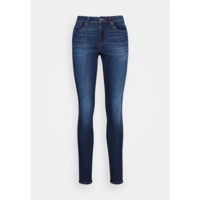 Afbeelding van ONLY Onlwauw Jeans Skinny Fit, Dames, Maat: XLx30, Dark blue denim