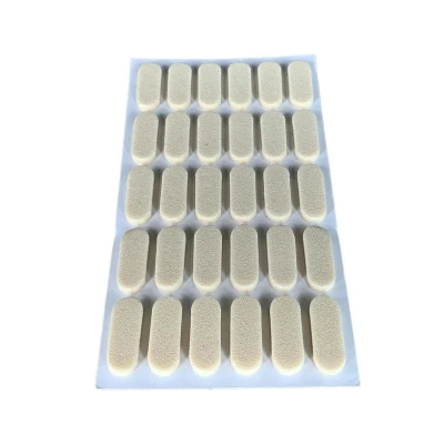 Afbeelding van Deurstoppers Deurbuffers Zelfklevende Buffers Grijs Geluidsdempers Beige