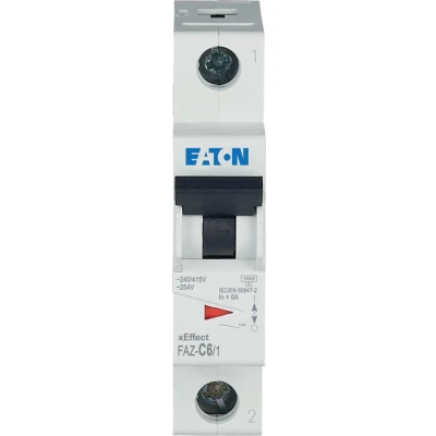 Afbeelding van Eaton 278555 FAZ C6/1 Zekeringautomaat 6 A 230 V/AC
