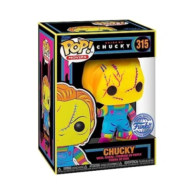 Afbeelding van Funko Pop! Movies: Bride of Chucky (Blacklight) Smartoys Exclusive CONFIDENTIAL