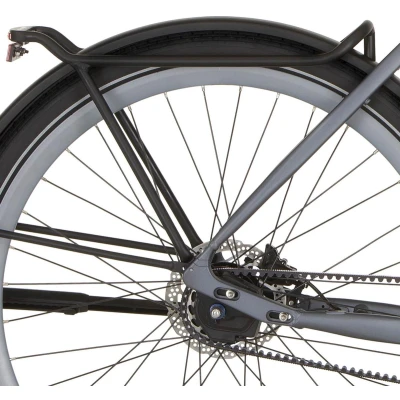 Afbeelding van Cortina achterdrager E Silento jet black matt