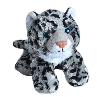 Afbeelding van Wild Republic Hug&#039;ems 16235 Knuffelbeest, sneeuwluipaard, 18 cm