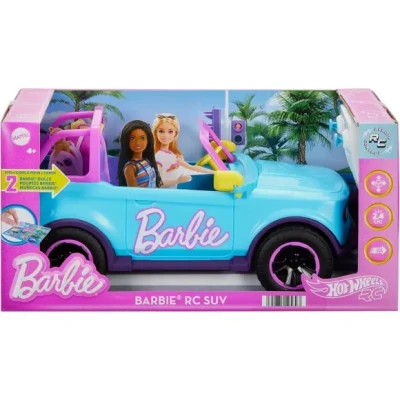 Afbeelding van Hot Wheels Barbie Suv Speelgoedauto Auto Roze
