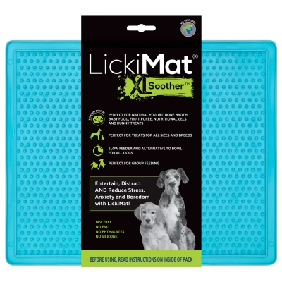 Afbeelding van Lickimat Soother Classic Turquoise Large