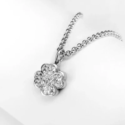 Image de Ponytail&amp;Co Pendentif Trèfle Acier