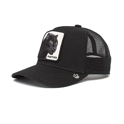 Afbeelding van Goorin Bros Kinder Trucker Panther CLUB Pet voor kinderen, Maat: 52 54, Schwarz