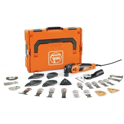 Afbeelding van Fein Multimaster MM 700 Max Top 72296864000 Multifunctioneel gereedschap Incl. koffer 61 delig 450 W