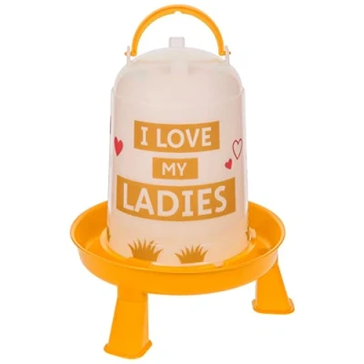 Afbeelding van Kerbl Pluimvee Drinktoren Love My Ladies 5L