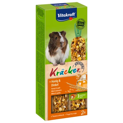 Afbeelding van Vitakraft Cavia Kracker Knaagdiersnack Honing