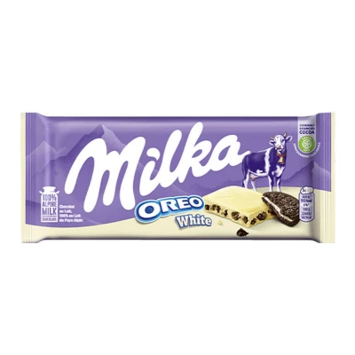 Afbeelding van Milka Oreo White 22x100g