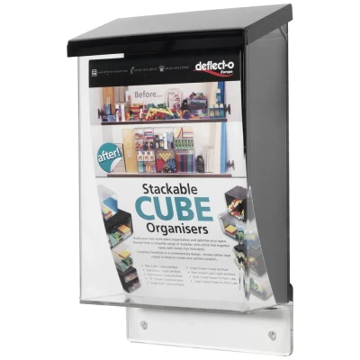 Afbeelding van Outdoor Box deflecto, A5 staand