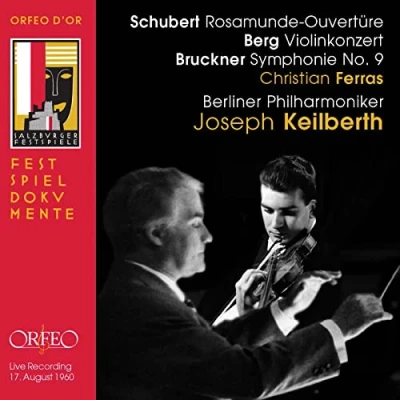 Afbeelding van Christian Ferras, Berliner Symphoniker, Joseph Keilberth Rosamunde Ouverture/Violinkonzert/Symphonie No.9 (2 CD)