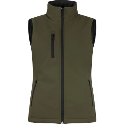 Afbeelding van Clique Padded Softshell Vest Women 020959 Mistgroen