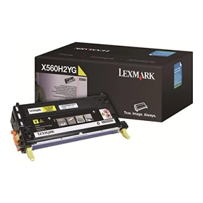 Afbeelding van Lexmark X560H2YG Toner Geel Hoge capaciteit