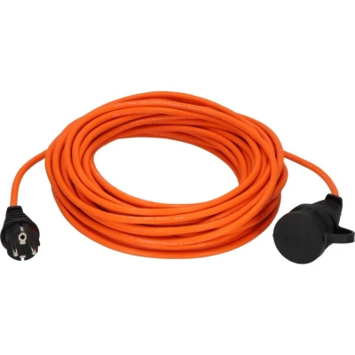 Afbeelding van Brennenstuhl 1169940 Stroom Verlengkabel Oranje 20 m AT N05V3V3 F 3G 1,5 mm² Oliebestendig, UV bestendig