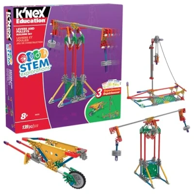 Afbeelding van K&#039;Nex S.T.E.M. Explorations: Levers &amp; Pulleys Building Set