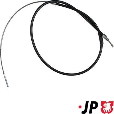 Afbeelding van JP GROUP 1470301100 Handremkabel Links achter 1693/1140 Schijfremmen BMW: 3 Saloon, Coupe