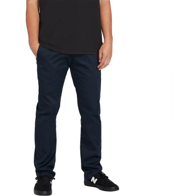 Afbeelding van Volcom Frickin Modern Stret Chino, Heren, Maat: 34x34, Dark navy