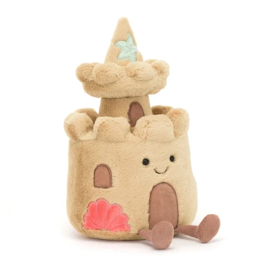 Afbeelding van Jellycat Knuffel zandkasteel Amuseable Sandcastle