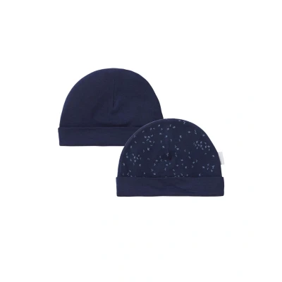 Afbeelding van Muts Navar Reversible Black Iris 0M 3M