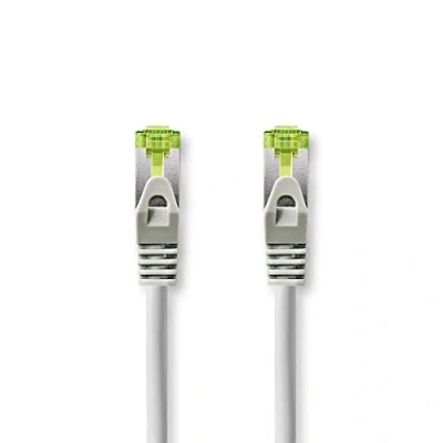 Afbeelding van Nedis Ccbw85420Gy50 Cat7 Kabel S/Ftp Rj45 Male 5.0 M Rond Lszh Grijs Window Box