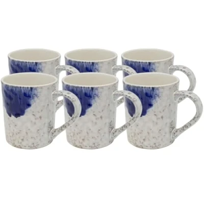 Afbeelding van Mokken Biscotti blauw (6/set) Kare Design