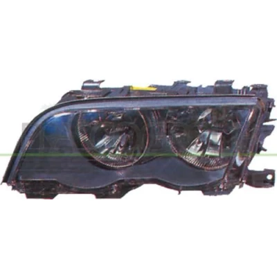 Afbeelding van PRASCO BM0184905 Koplampen rechts H7/H7 FF Zwart voor rechtsrijdend verkeer Met elektromotor regelmotor LWR BMW: 3 Saloon