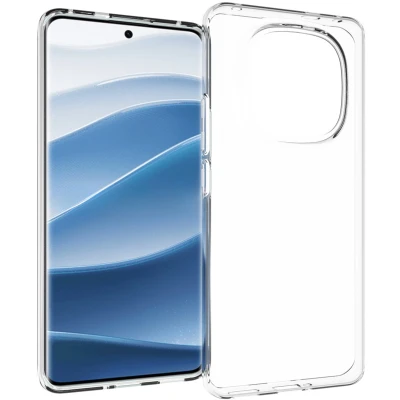 Afbeelding van Accezz Hoesje Geschikt voor Xiaomi Redmi Note 14 Pro Plus 5G Siliconen Clear Backcover Transparant