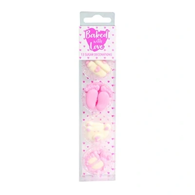 Afbeelding van Culpitt Suikerdecoratie Baby Blauw 25mm 13st.