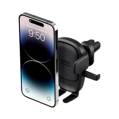 Image de iOttie Easy One Touch 6 Support de téléphone universel pour grille d&#039;aération voiture iPhone, Google, Samsung, Moto, Huawei, Nokia, LG, et tous les autres smartphones