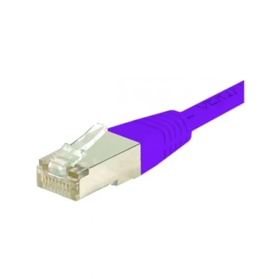 Image de Cordon RJ45 catégorie 6 S/FTP violet 2 m