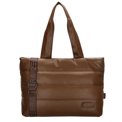 Afbeelding van Zebra Trends Evie Shopper / Laptoptas 15,6 inch Bruin