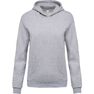 Afbeelding van Kariban Kindersweater met capuchon K477 Oxford Grey
