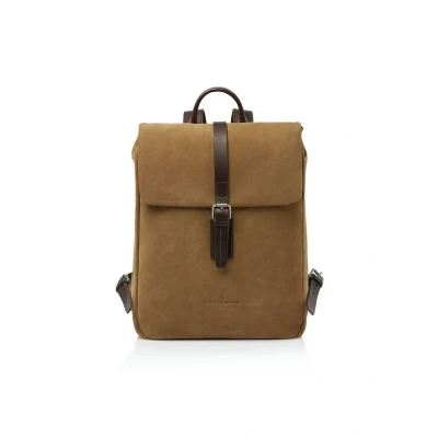 Afbeelding van Castelijn &amp; Beerens Veneto Nubuck Laptop Backpack 15,6&quot; taupe