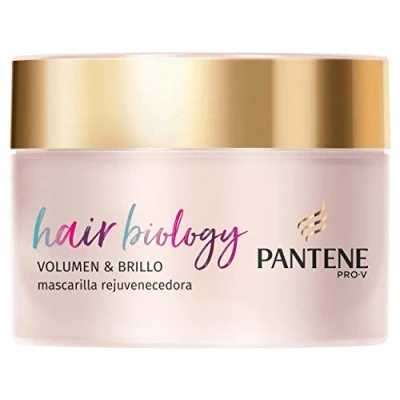 Afbeelding van Haarmasker Hair Biology Volumen &amp; Brillo Pantene (160 ml)