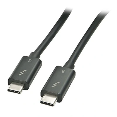 Afbeelding van LINDY USB kabel 3.2 Gen1 (USB 3.0 / 3.1 Gen1) C stekker, stekker 0.50 m Zwart 41555